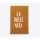 ΠΟΤΗΡΟΠΑΝΟ ΒΕΛΟΥΤΕ LA DOLCE VITA 40Χ60 NEF-NEF HOMEWARE MUSTARD