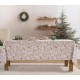 ΧΡΙΣΤΟΥΓΕΝΝΙΑΤΙΚΟ ΤΡΑΠΕΖΟΜΑΝΤΗΛΟ HOPE 140X140 BEIGE