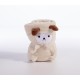 ΒΡΕΦΙΚΗ ΚΟΥΒΕΡΤΑ FLEECE ΑΓΚΑΛΙΑΣ LOVELY SHEEP 80X110 NEF-NEF HOMEWARE ECRU