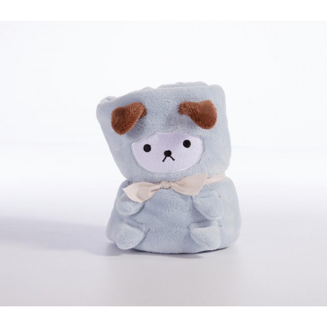 ΒΡΕΦΙΚΗ ΚΟΥΒΕΡΤΑ FLEECE ΑΓΚΑΛΙΑΣ LOVELY SHEEP 80X110 NEF-NEF HOMEWARE L.BLUE