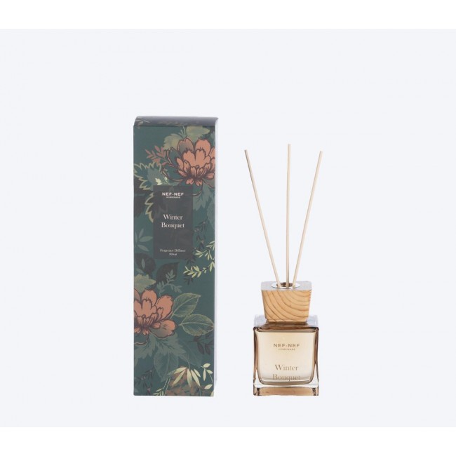 ΑΡΩΜΑΤΙΚΟ ΧΩΡΟΥ ΜΕ ΣΤΙΚΣ WINTER BOUQUET 200ml NEF-NEF HOMEWARE PETROL