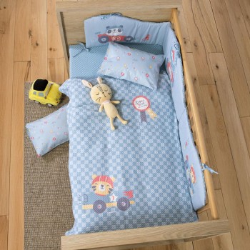 ΚΟΥΒΕΡΤΑ ΒΑΜΒ ΠΙΚΕ SUPER BOY 80X110 BLUE