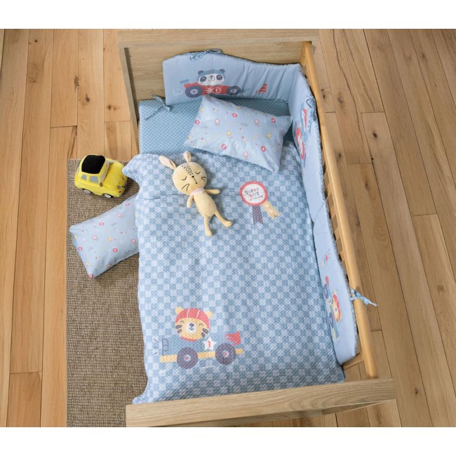 ΚΟΥΒΕΡΤΑ ΒΑΜΒ ΠΙΚΕ SUPER BOY 80X110 BLUE
