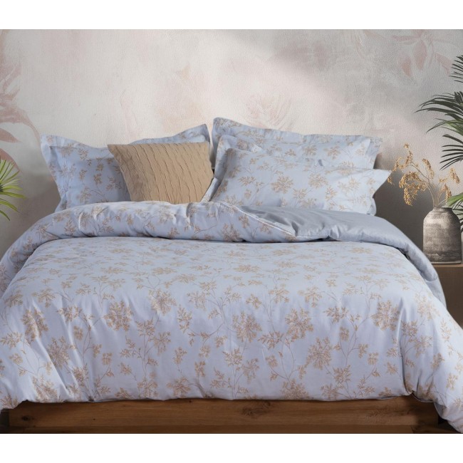 ΣΕΝΤΟΝΙ ΒΑΜΒ.FOXY ΣΕΤ Υ/ΠΛΟ 240X270 SILVER BLUE