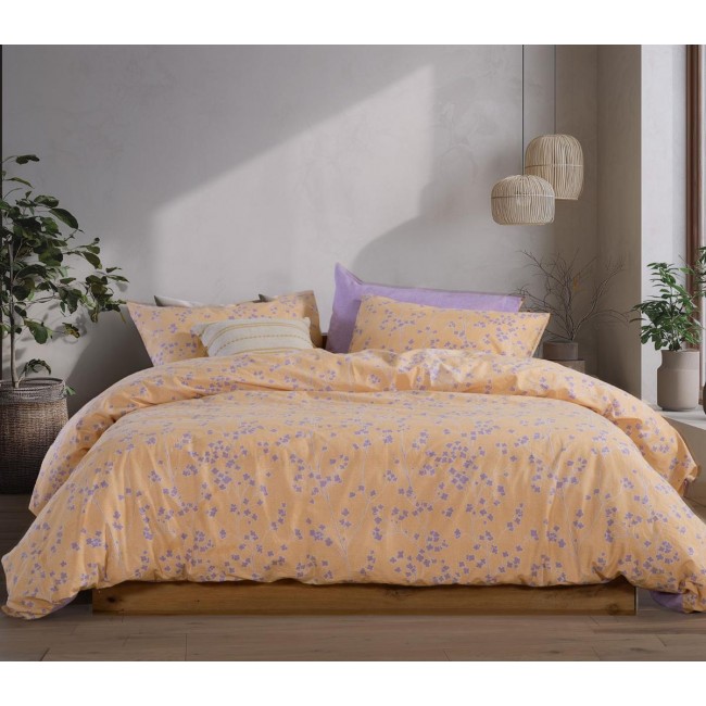 ΣΕΝΤΟΝΙ ΒΑΜΒ.FLORIVA ΣΕΤ KING SIZE Μ.Λ. YELLOW