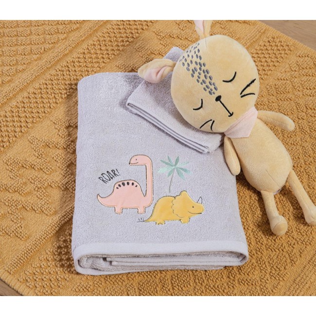 ΠΕΤΣΕΤΑ ΒΑΜΒ ΣΕΤ DINOSAUR ART 2 ΤΜΧ WIND GREY