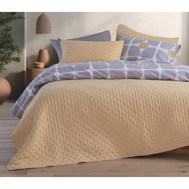 ΚΟΥΒΡ-ΛΙ ΜΙΚΡ-ΠΟΛ ADELLE 180X240 BUTTER YELLOW