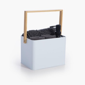 ΣΕΤ ΜΠΑΝΙΟΥ ΣΕ ΜΕΤΑΛ.ΚΑΛΑΘΙ STORAGE WHITE