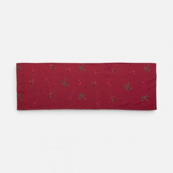Χριστουγεννιάτικη Τραβέρσα Mistle 45x140 RED Nef Nef Homeware