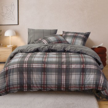 Σετ Σεντόνια Μονά Resten 160x260 GREY Nef Nef Homeware