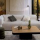 Ριχτάρι Διθέσιου Καναπέ Edinber 180x250 ECRU Nef Nef Homeware