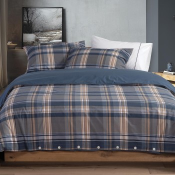 ΣΕΤ ΣΕΝΤΟΝΙΑ ΥΠΕΡΔΙΠΛΑ NAUTICA NAU SURFACE 240Χ270 NEF-NEF HOMEWARE DENIM