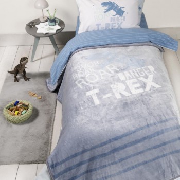 Κουβέρτα Βελουτέ Μονή 160x220 - Roar