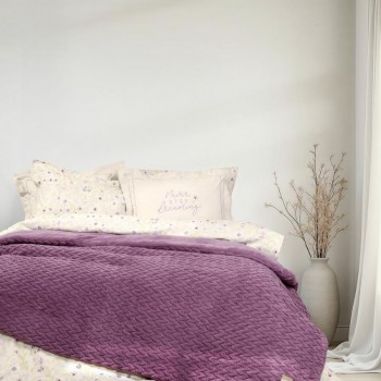 Κουβέρτα/Πάπλωμα Υπέρδιπλο 220x240 - Muffle Mauve