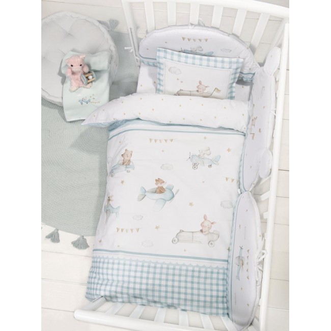 Σετ Σεντόνια Κούνιας με Λάστιχο - Joy Ride