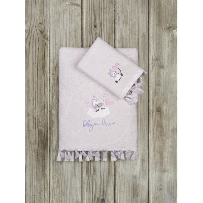 Σετ Πετσέτες (30x50 + 70x140) - Luni Uni