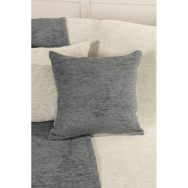 Ριχτάρι διπλής όψης 180x300 - Caldo Gray/Ivory