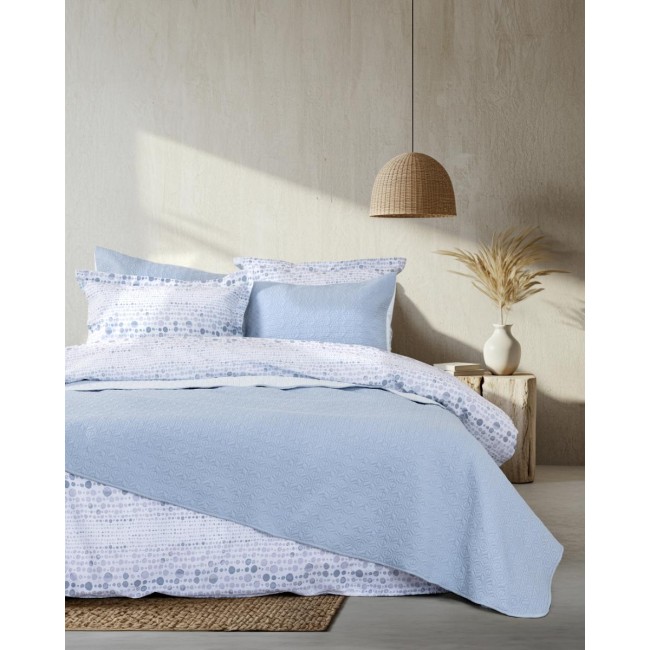 Κουβερλί Μονό 160x240 - Orion Sky Blue / Light Blue