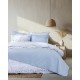 Κουβερλί Υπέρδιπλο 220x240 - Orion Sky Blue / Light Blue
