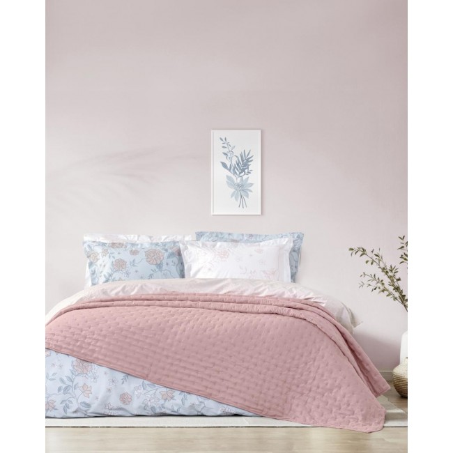 Κουβερλί Μονό 160x240 - Clay Apple Pink