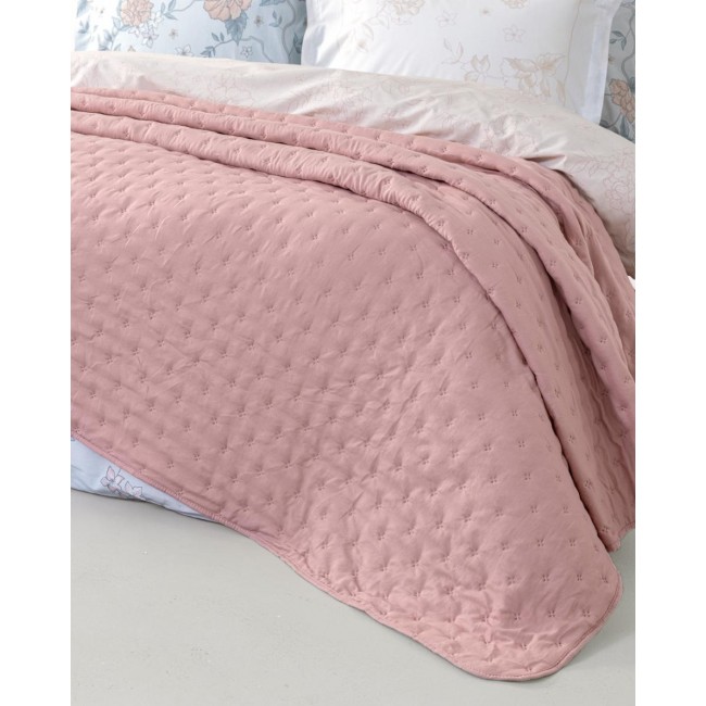 Κουβερλί Μονό 160x240 - Clay Apple Pink