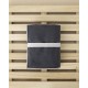 Πετσέτα Θαλάσσης 75x150 - Riva Dark Gray