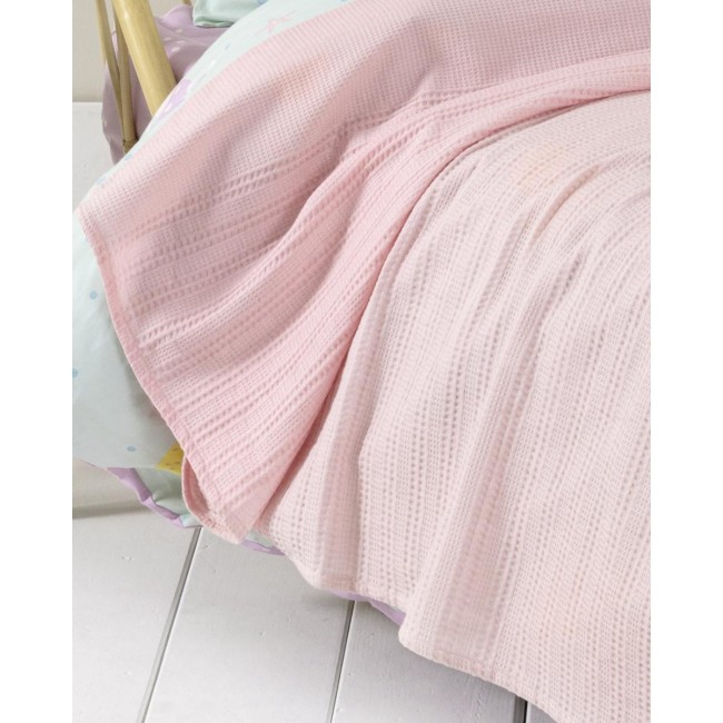 Κουβέρτα Μονή 160x240 - Dune Pink